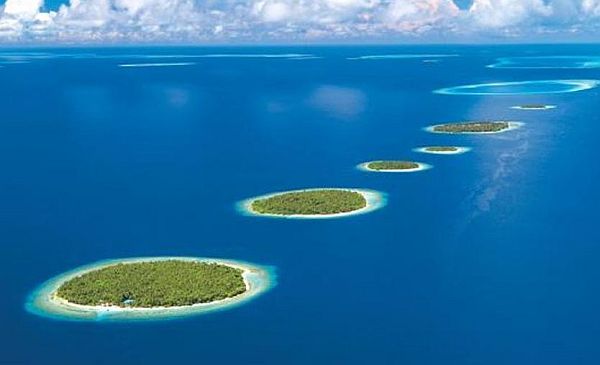 Красота вод на Мальдивах