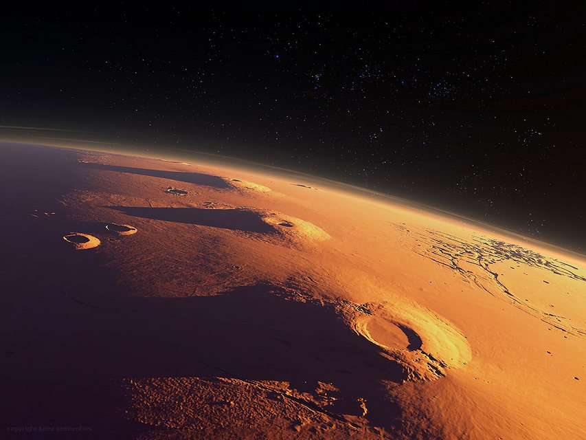 фото поверхности планеты марс
