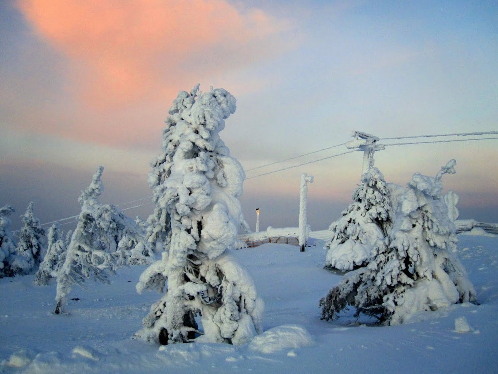 зима в финляндии