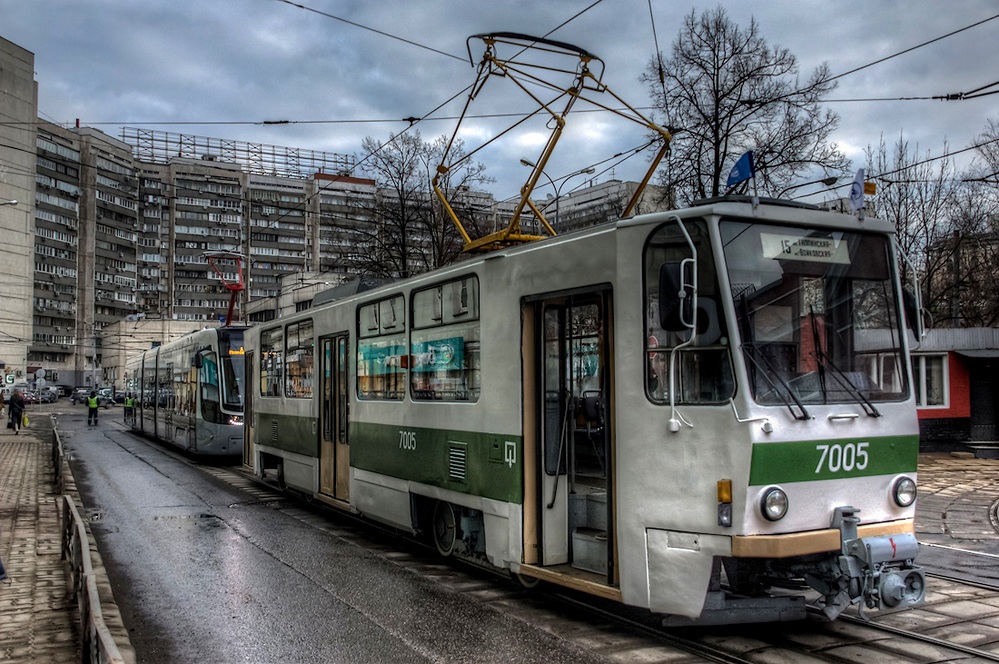 московские трамваи