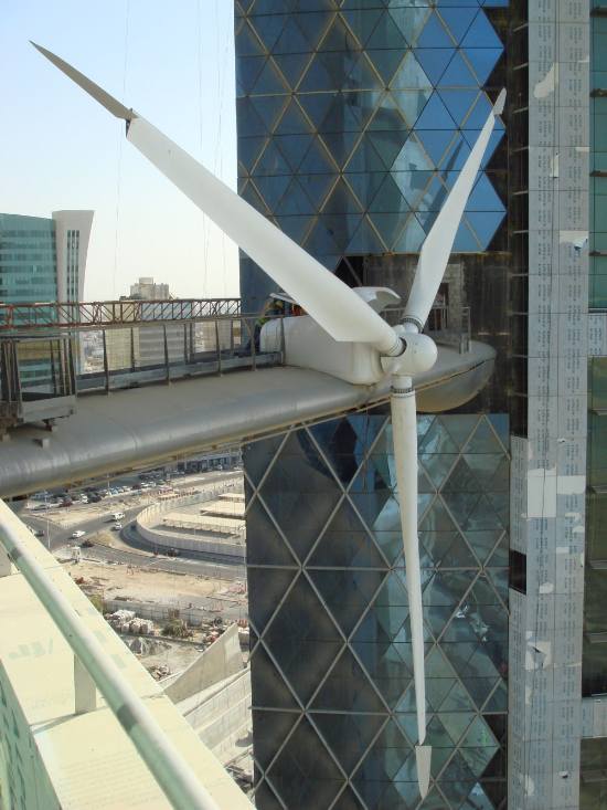 Всемирный торговый центр в Бахрейне (турбина)