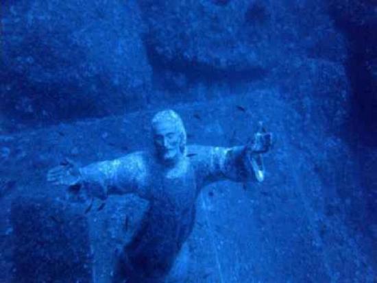 Christ of the Abyss San Fruttuoso