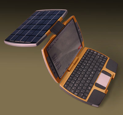 Ноутбук на солнечных батареях