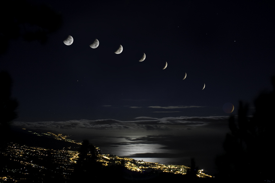 Лунное затмение 21 декабря